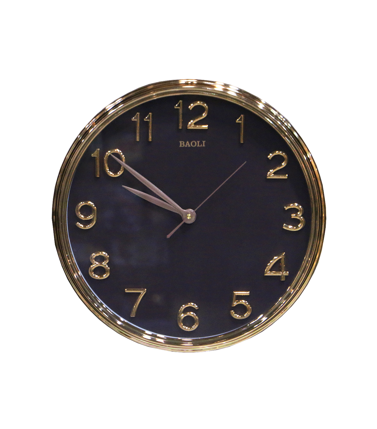 wall clock gold coffe china