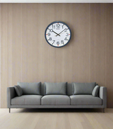 wall clock blue china