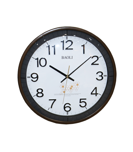 wall clock brown china