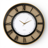 wall clock golden china 20"x20"