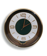 wall clock green  pendulum 15.5" china