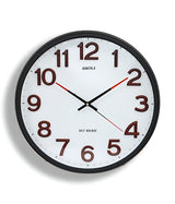 wall clock black china "16x16"