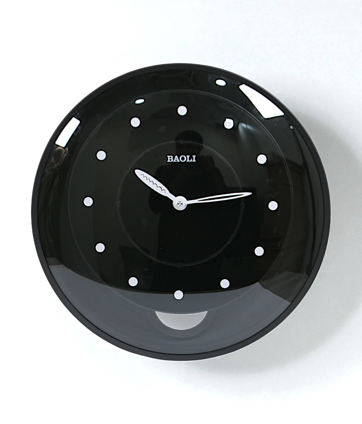 wall clock black with pendulum china