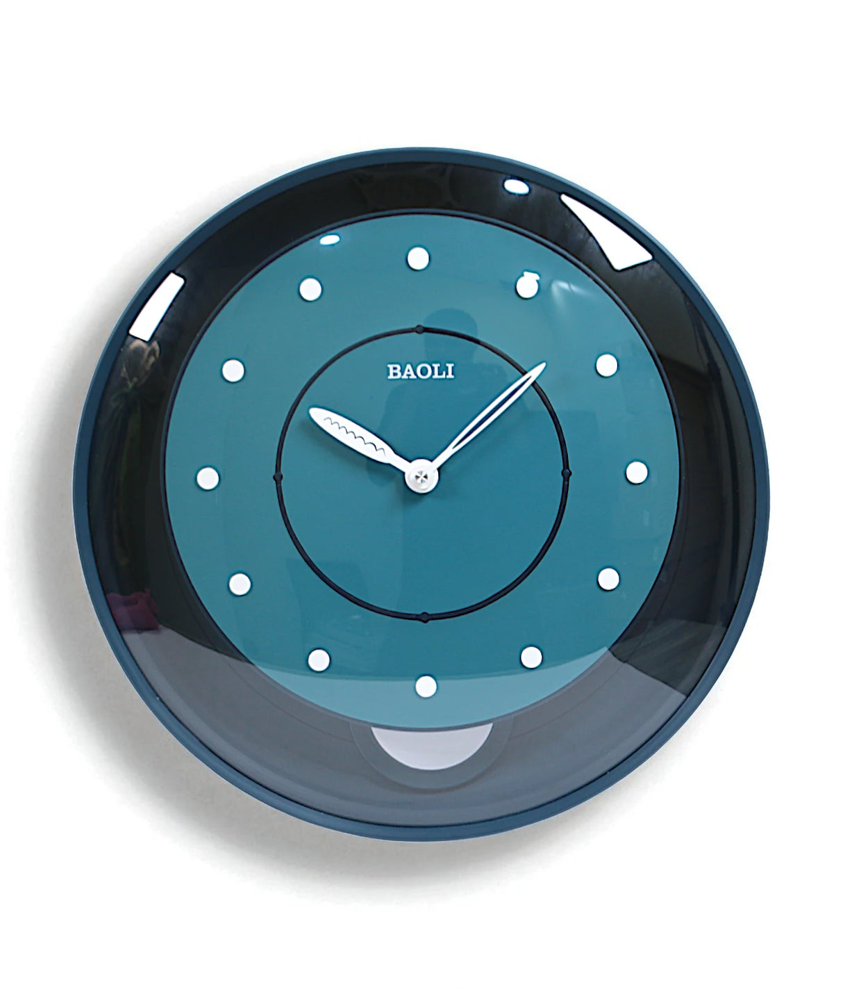 wall clock blue pendulum china
