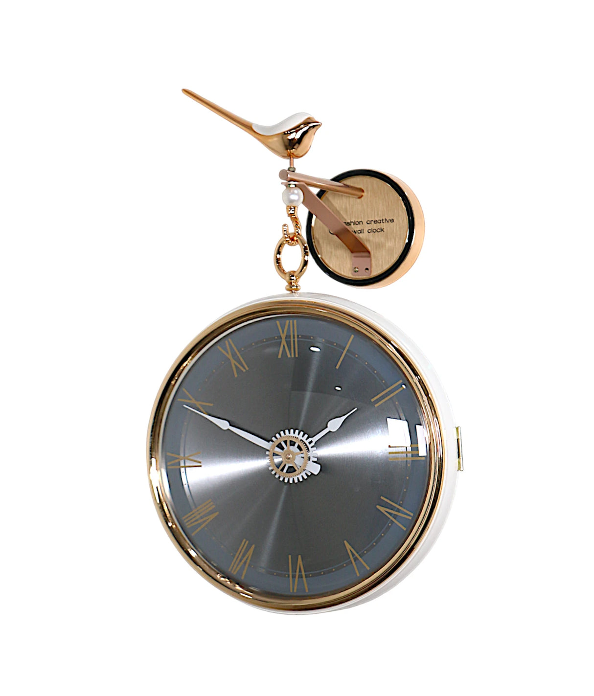 lobby clock moving gear white grey china