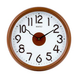 wall clock browm 14.5''x14.5'' china