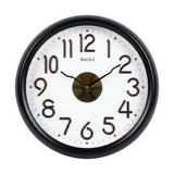 wall clock black 14.5''x14.5'' china