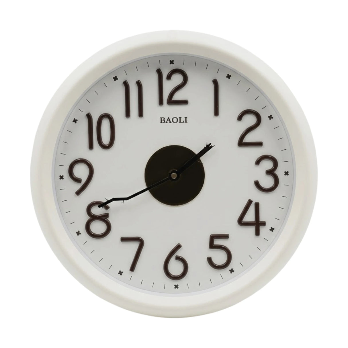 wall clock white 14.5''x14.5'' china