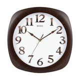 wall clock brown 15"x15" china