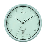 wall clock sky blue 14.5"x14.5" china