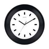 wall clock black & white 17.5"x17.5" china