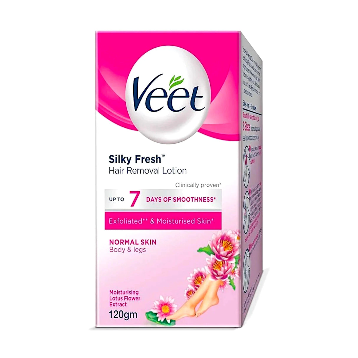 veet hair remover lotion normal skin 120g