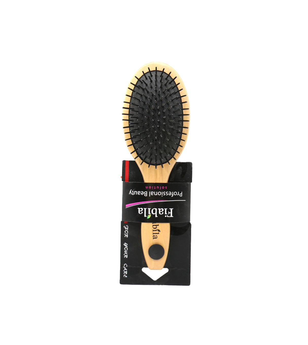 fiabila hair brush wood fb04