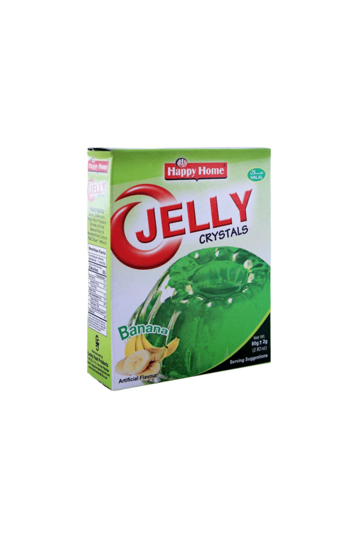 happy home jelly banana 80g