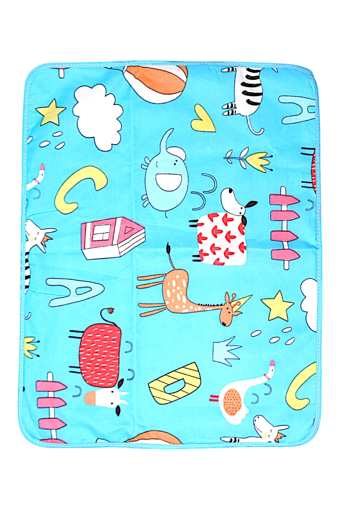 baby plastic sheet printed small different color