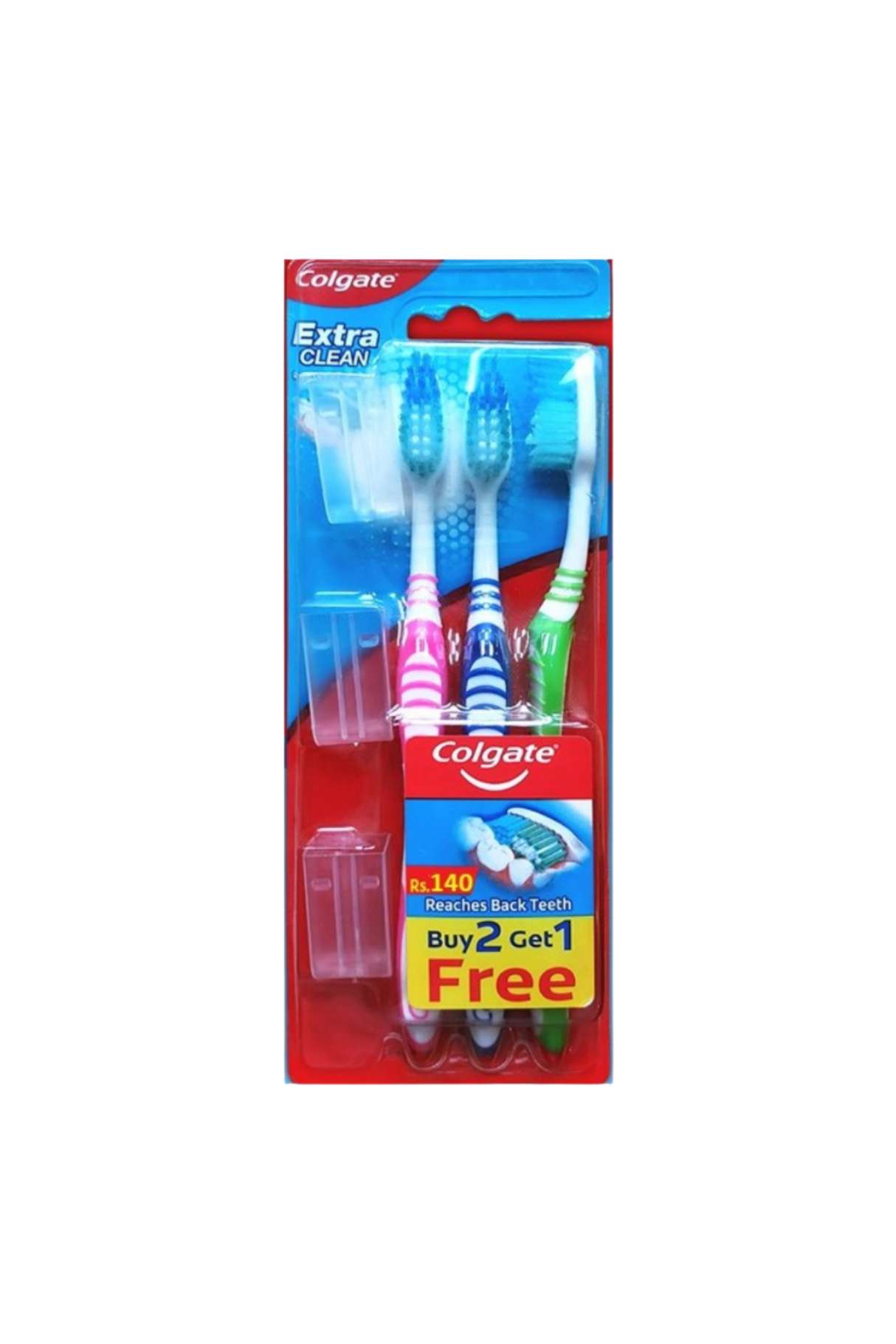 colgate tooth brush extra clean soft 3pc