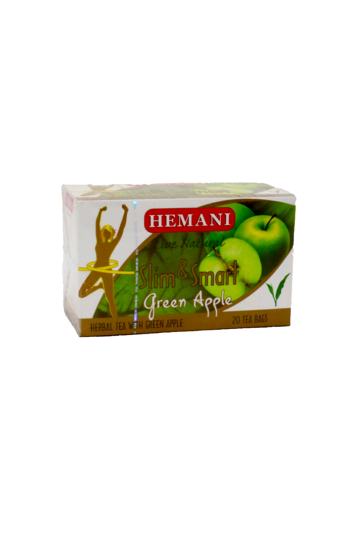 hemani slim tea with green apple 40g