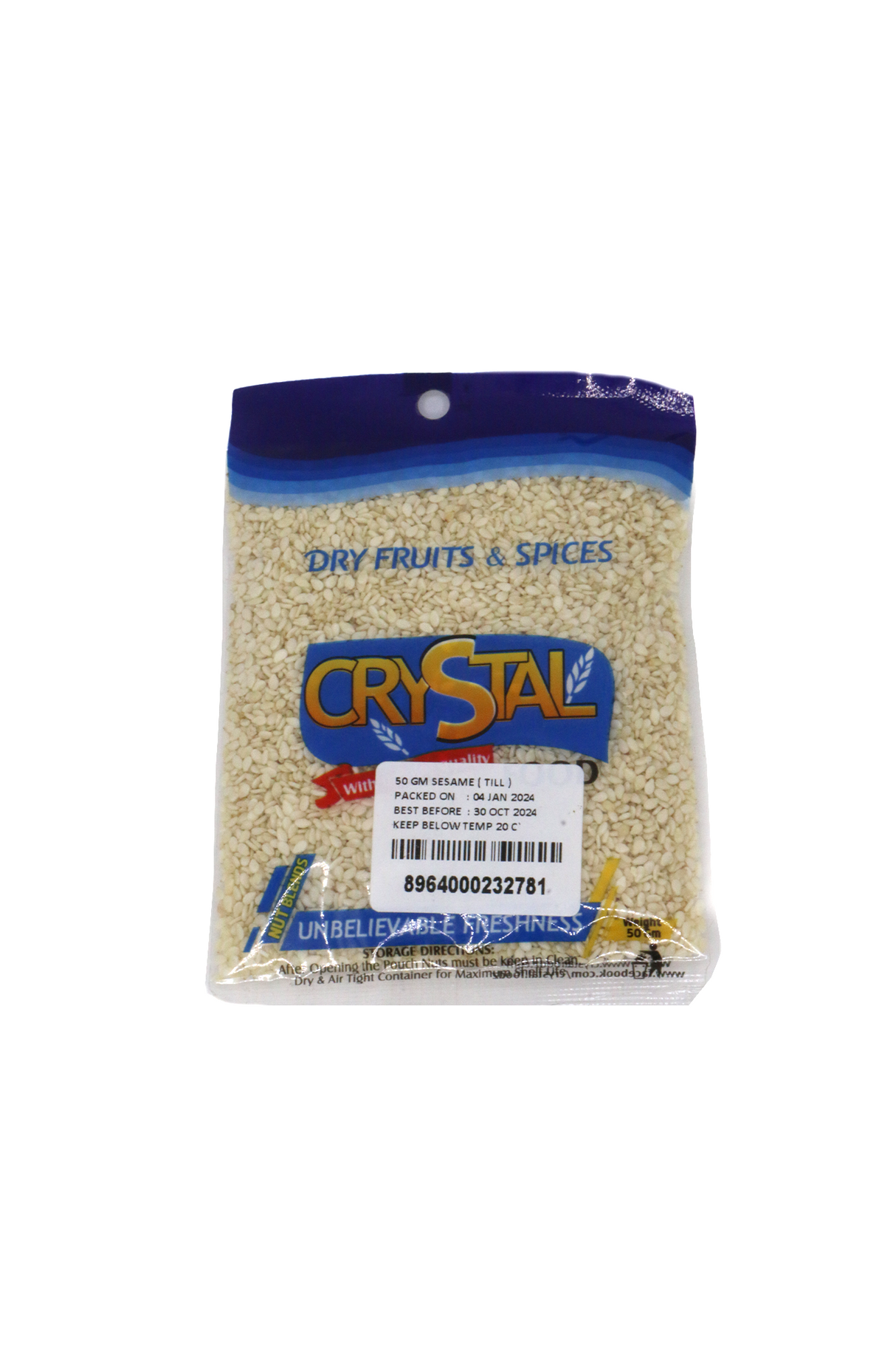 crystal sesame (till) 50g