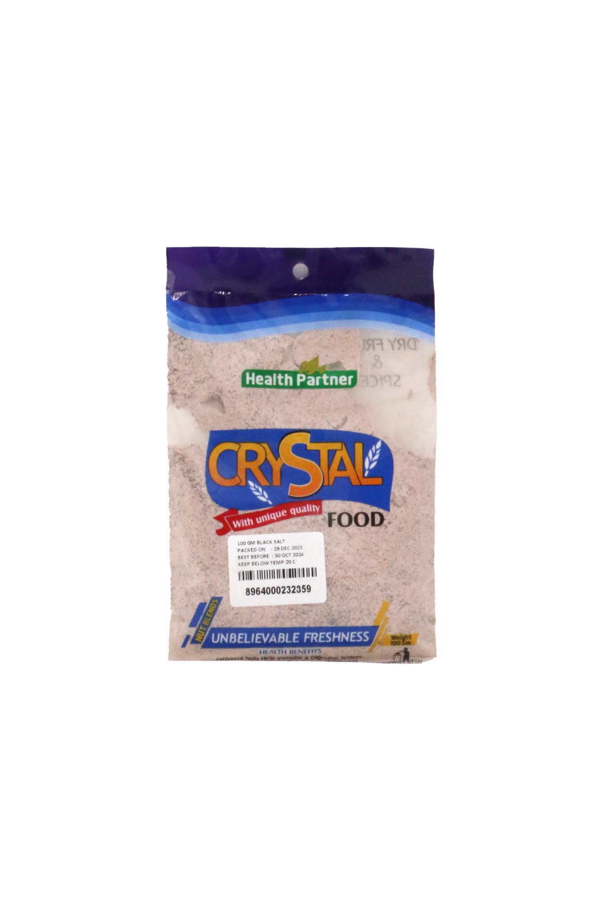 crystal black salt 100g