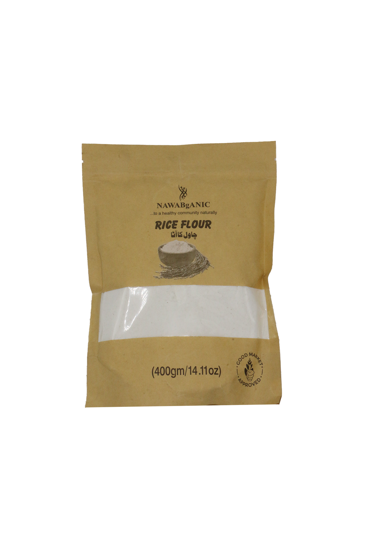 nawabganic rice flour 400g