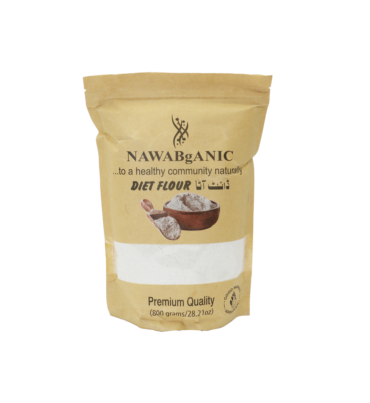nawabganic diet flour 900g