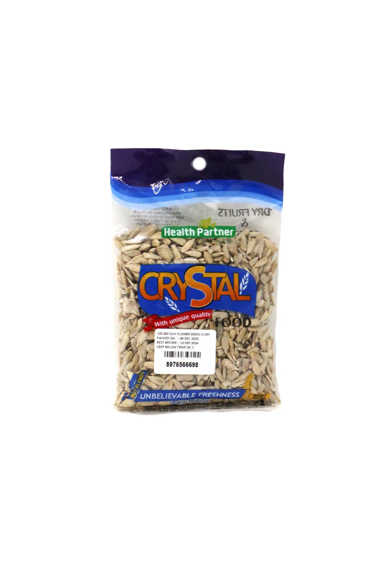 crystal sun flower seeds shell off 100g