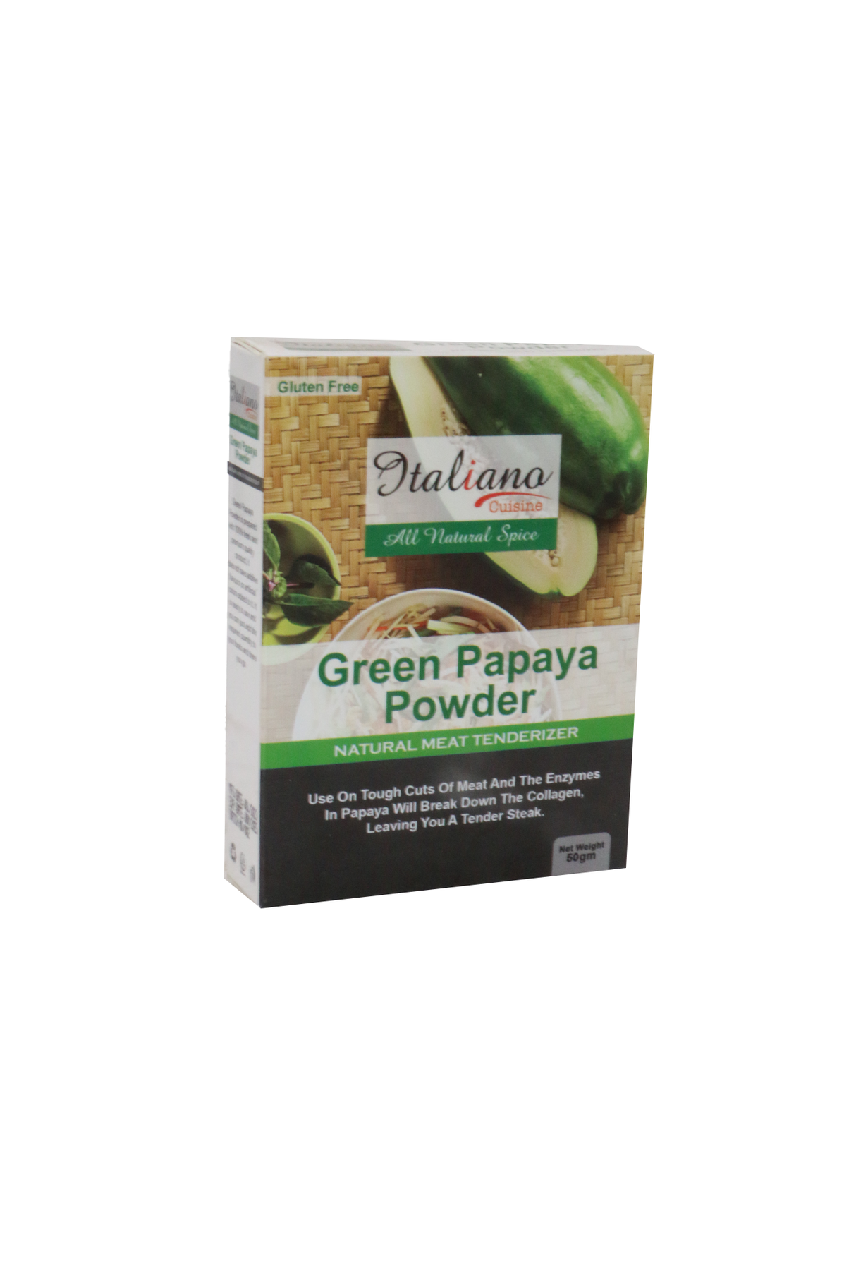 italiano green papaya powder 50g
