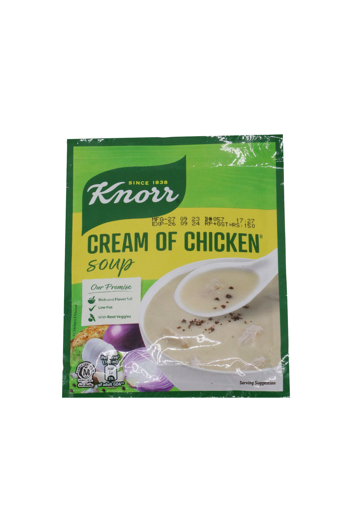 knorr soup cream of chicken 51g