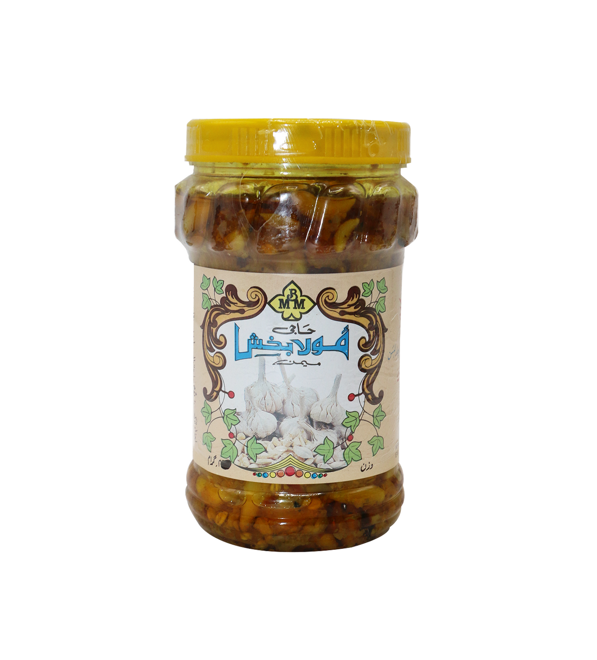 mbm pickle garlic in oil 500g