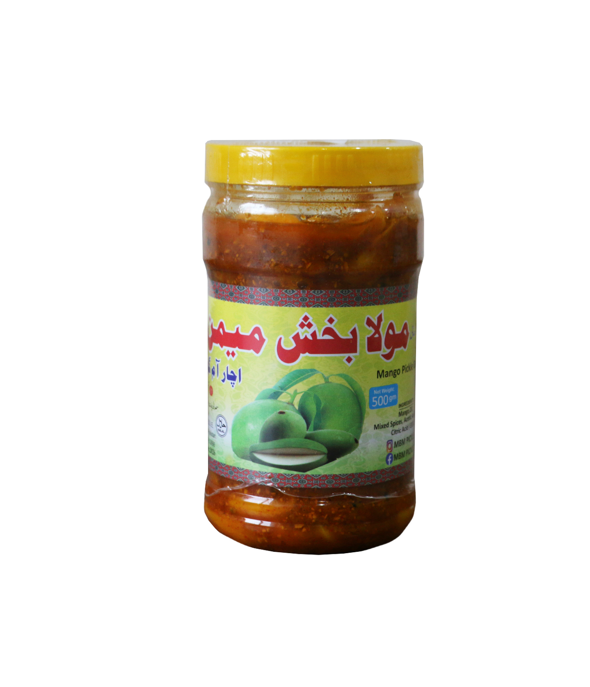 mbm pickle mango in vinegar 500g