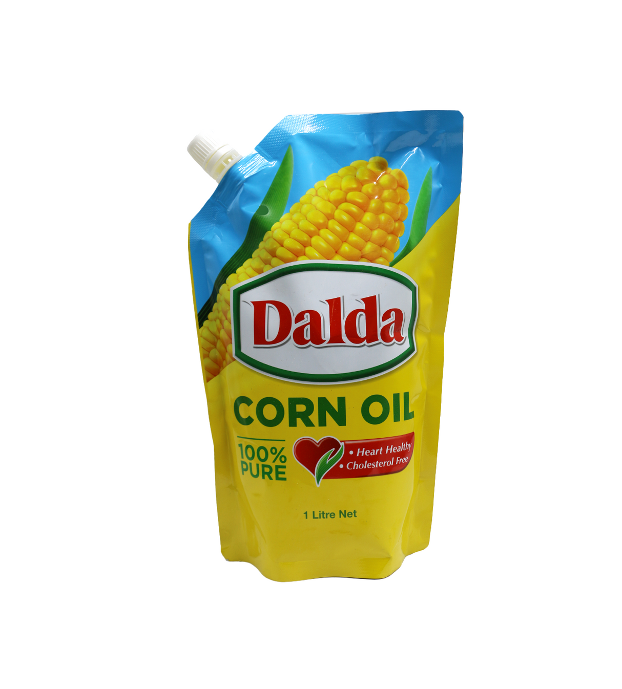 dalda corn oil 1l standing pouch