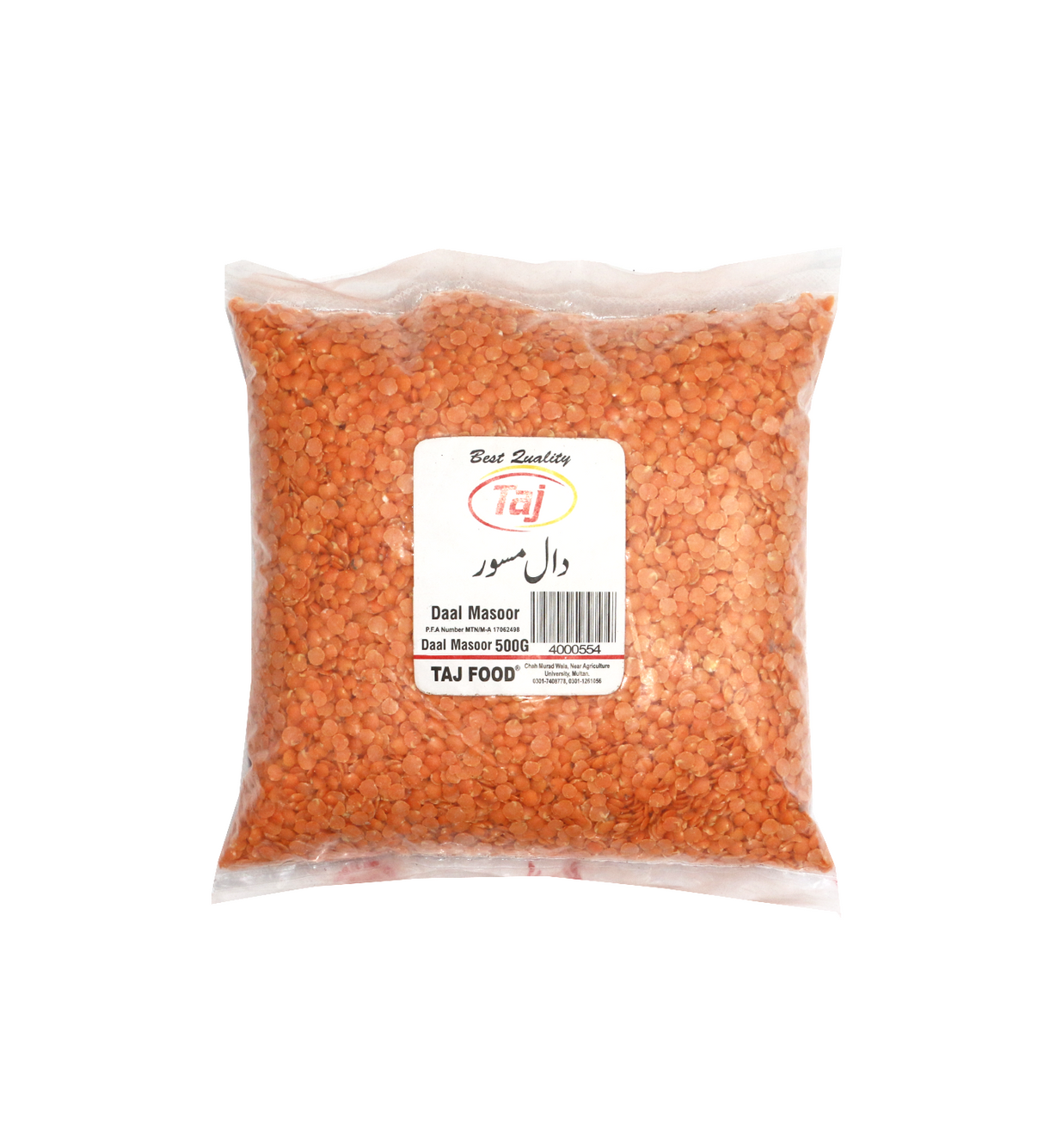 taj daal masoor 500g