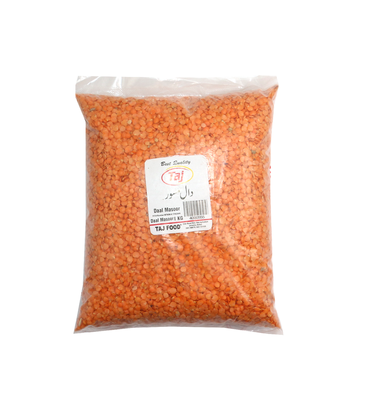 taj daal masoor 1kg