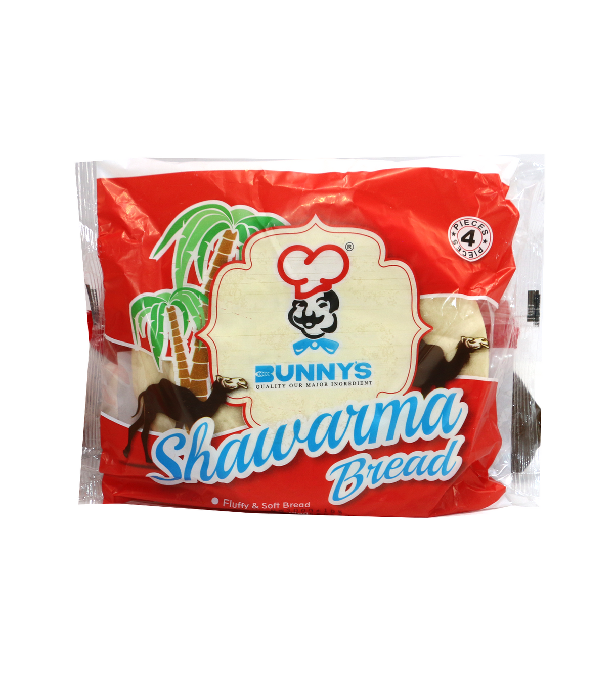 bunnys bread shawarma 300g 4pc
