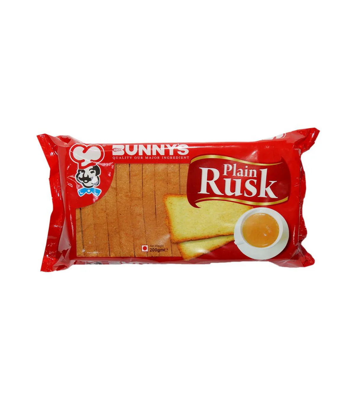 bunnys rusk plain 200g small