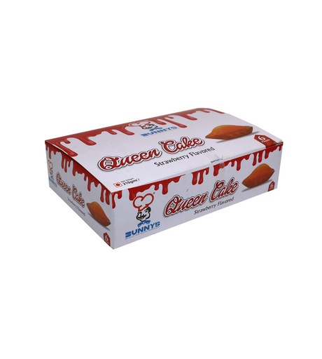 bunnys queen cake strawberry 35g