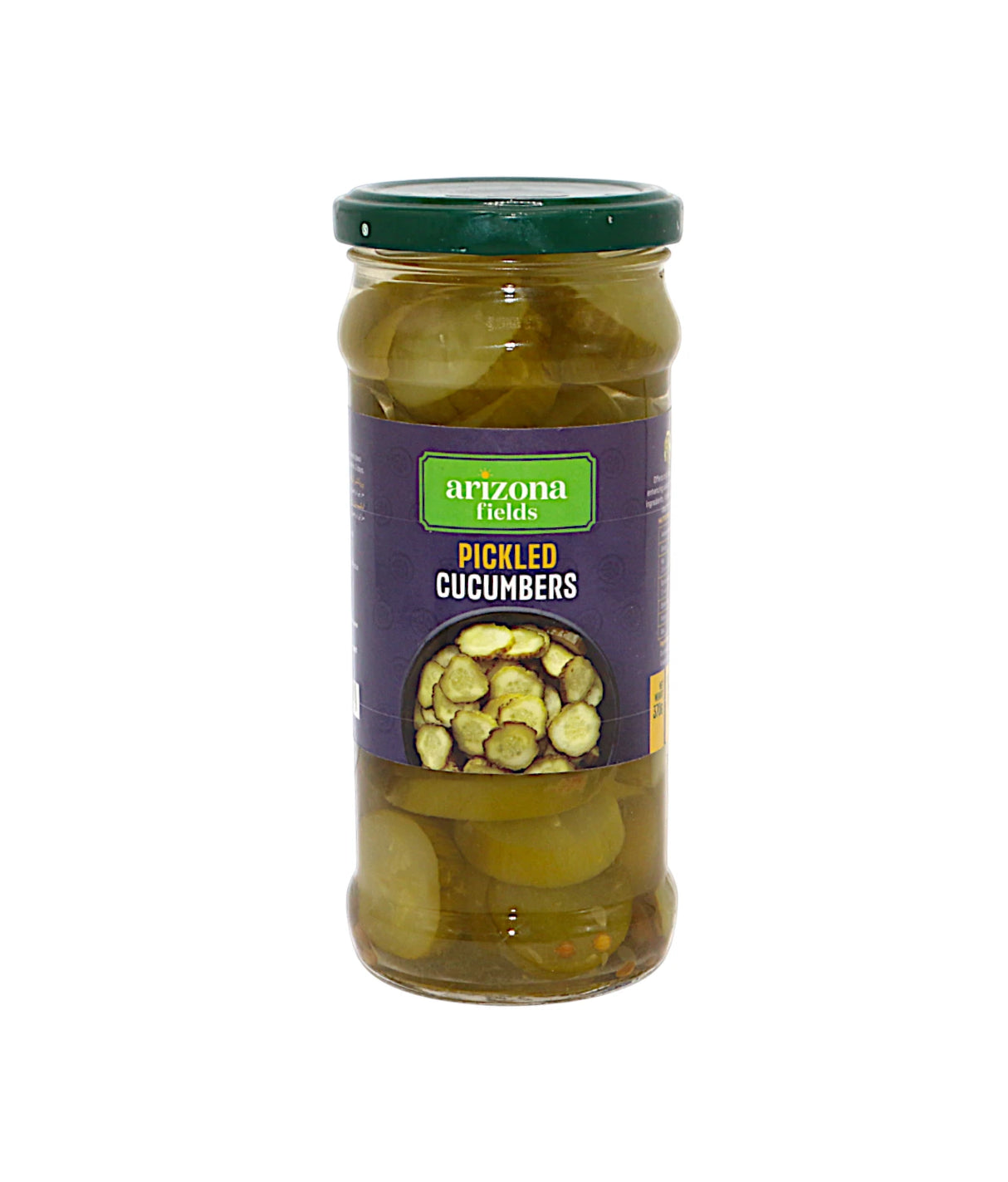 arizona fields pickled cucumbers 370g