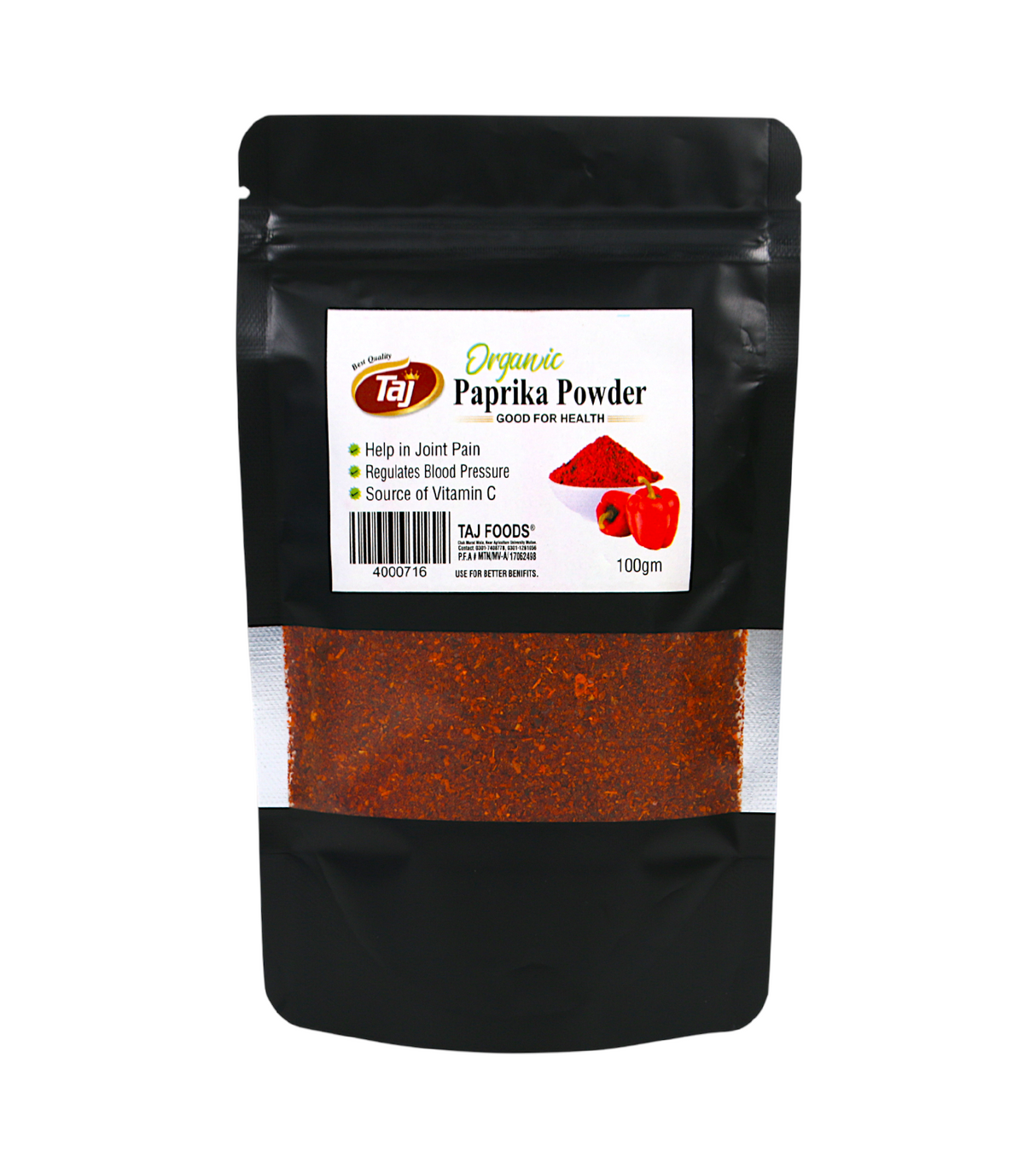 taj peprica powder pouch 100g