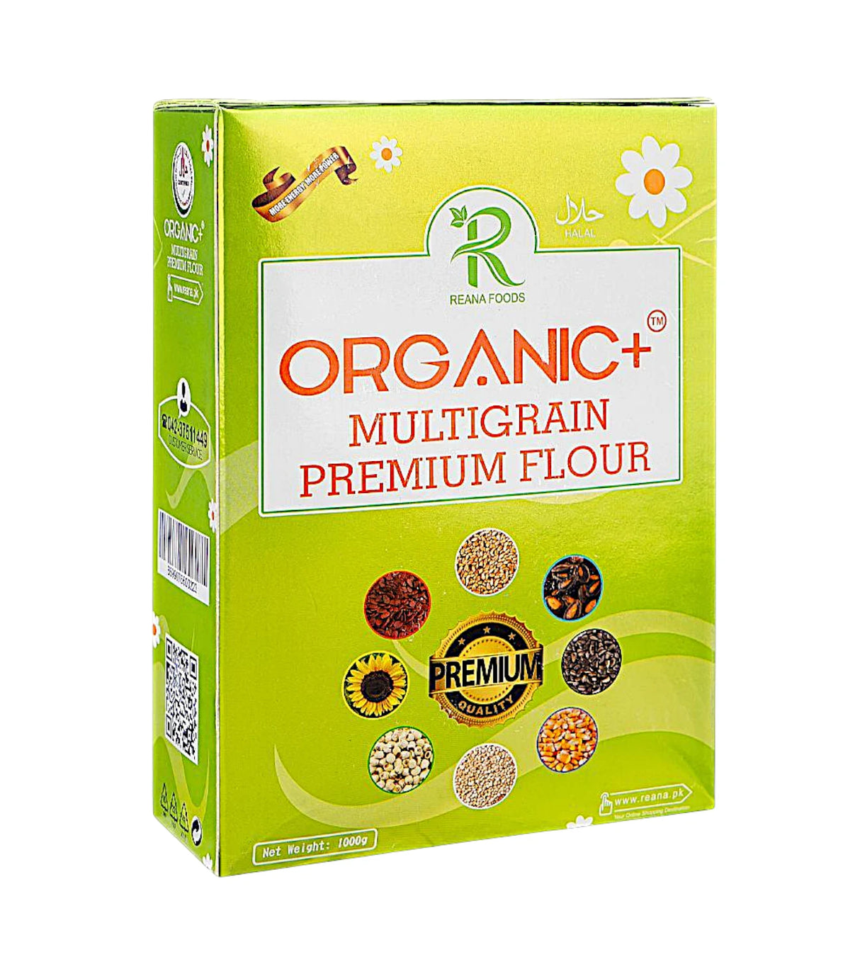 reana foods organic multigrain premium flour 1kg