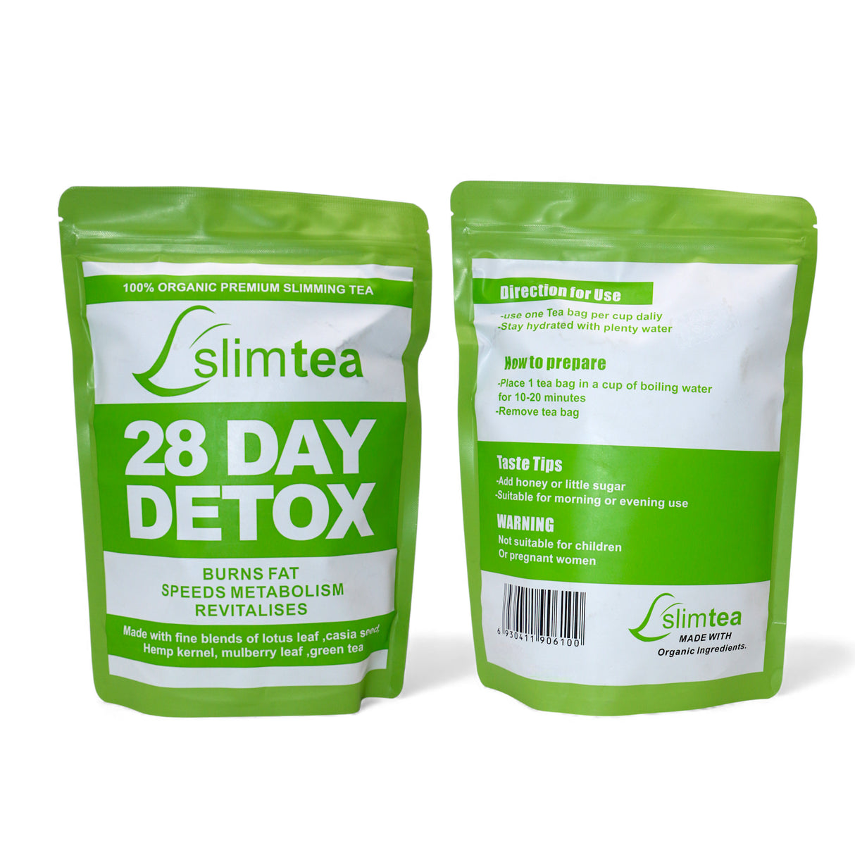 slim tea detox burns fat 28 tea bag