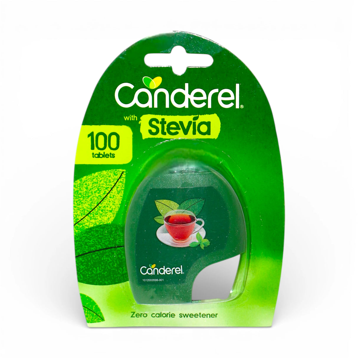 canderel stevia sweetener zero calorie 100 tablets