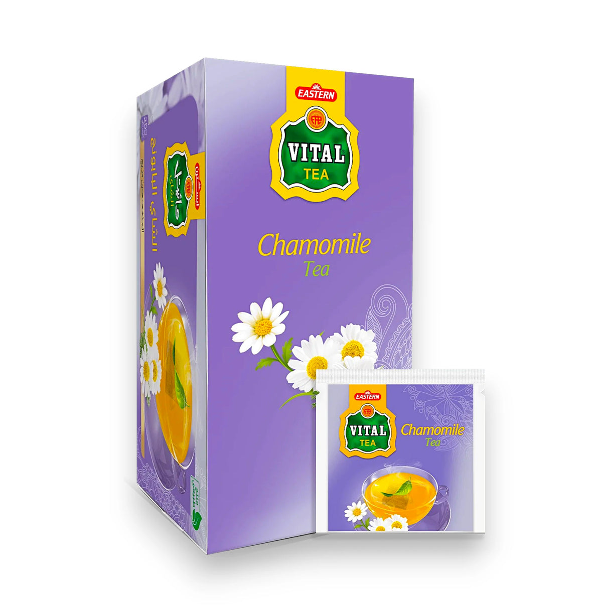 vital green tea chamomile 30 tea bags