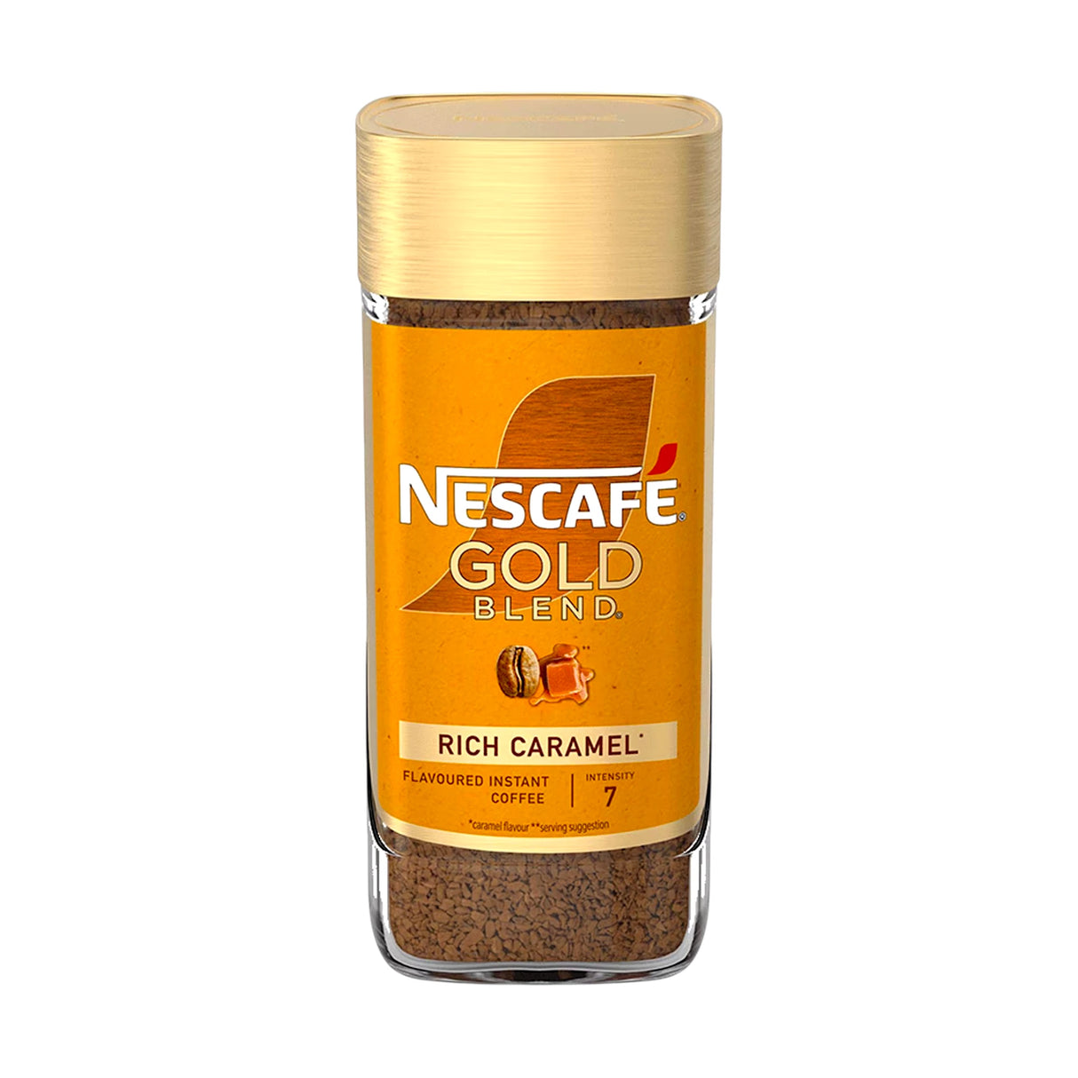 nescafe coffee gold blend rich caramel 95g