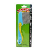 terminator lice comb handle large steel china jyd-27168-64