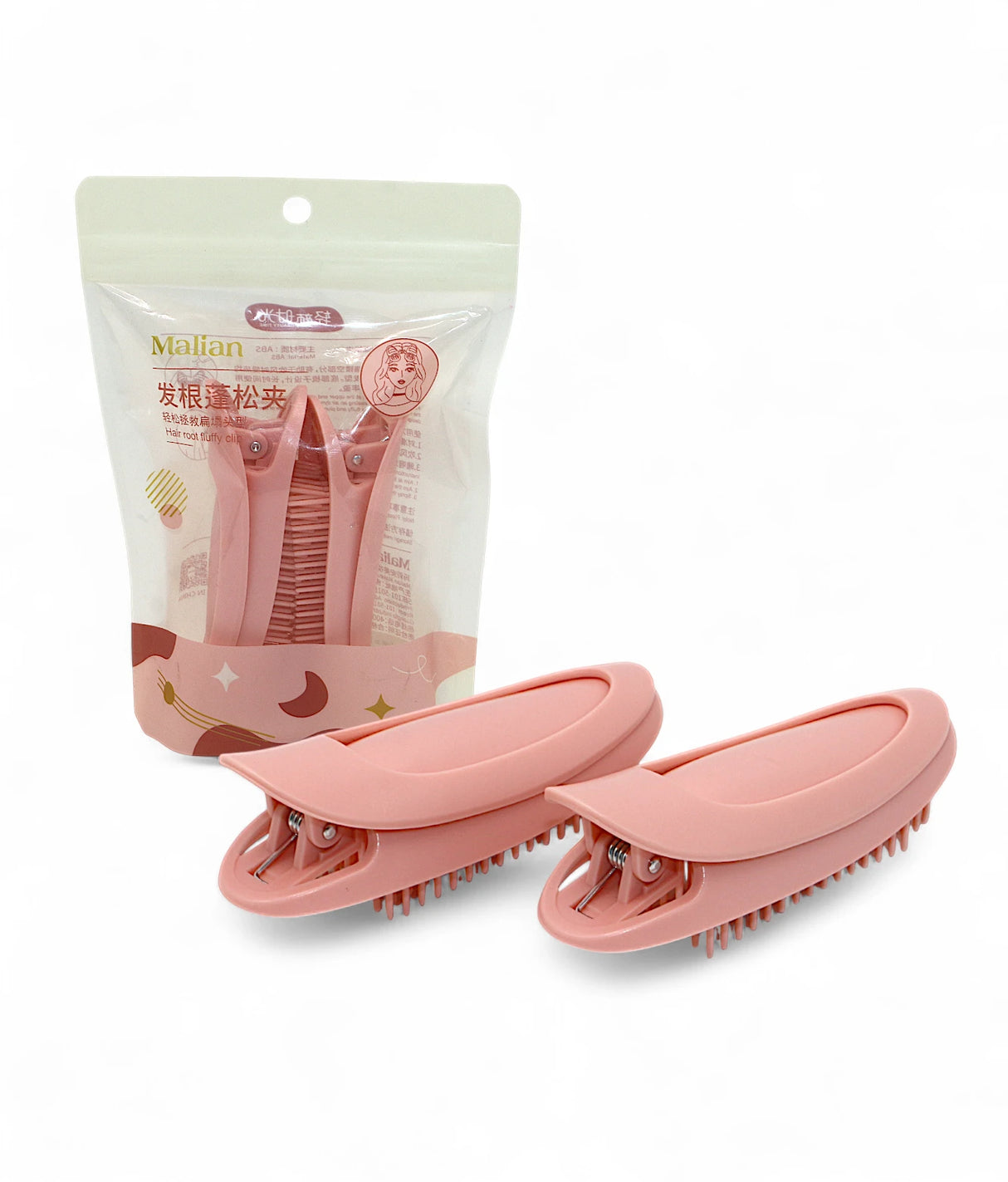 malian hair root clip 2pc china q-1767