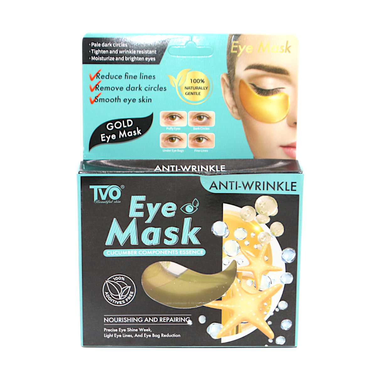 tvo eye mask cucumber 5pc china tvo-690