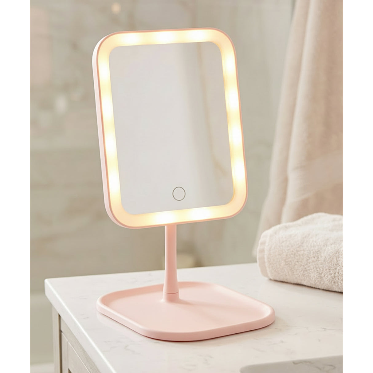 mirror stand led light china rectangle
