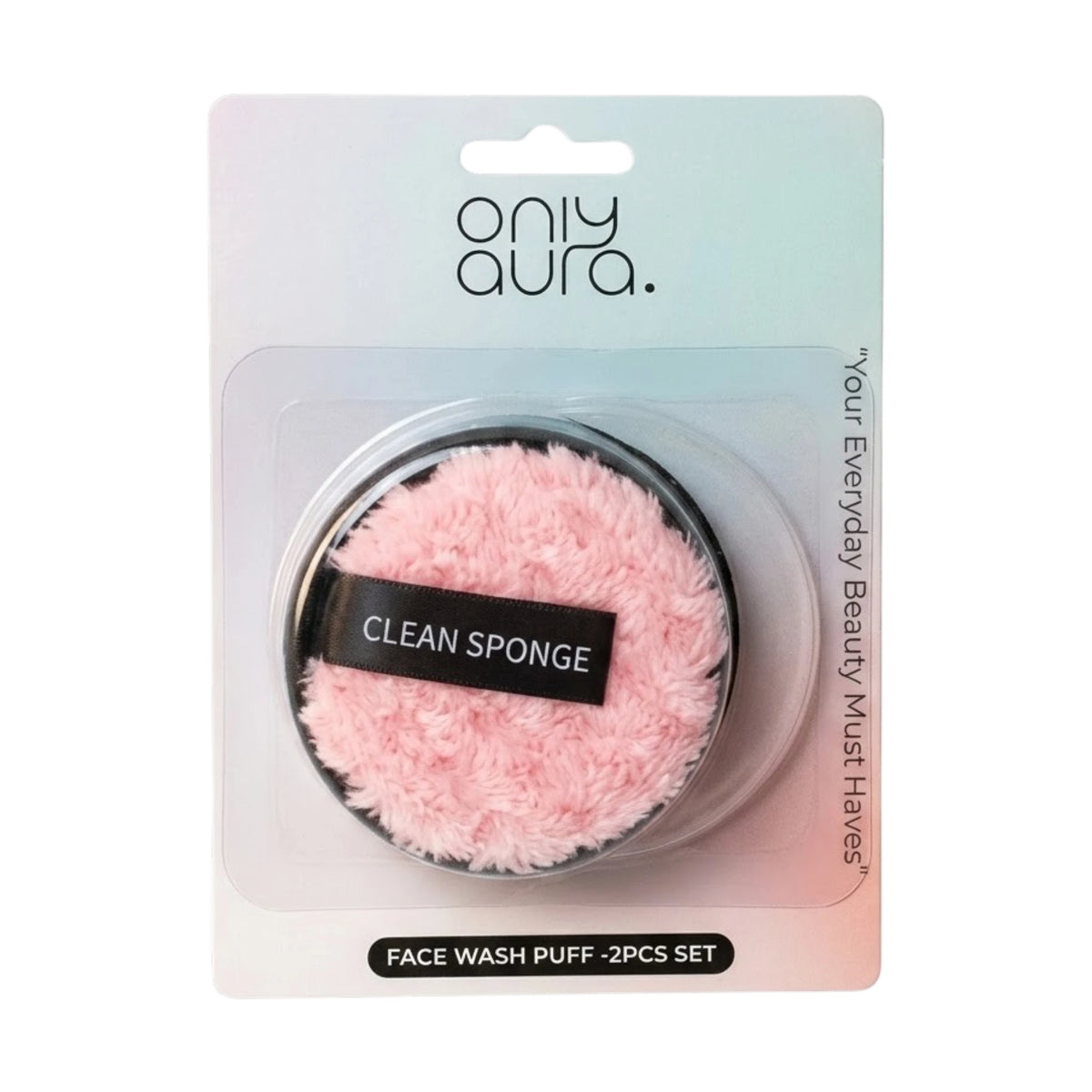 only aura facial sponge 2pc cs010