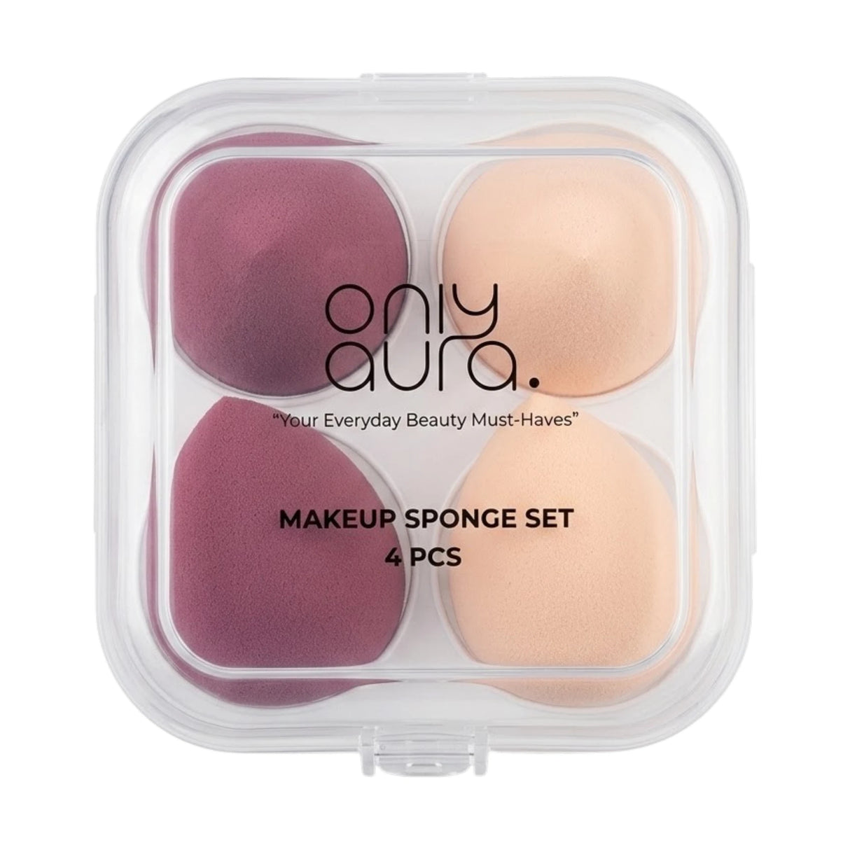 only aura beauty blender 4pc ff710