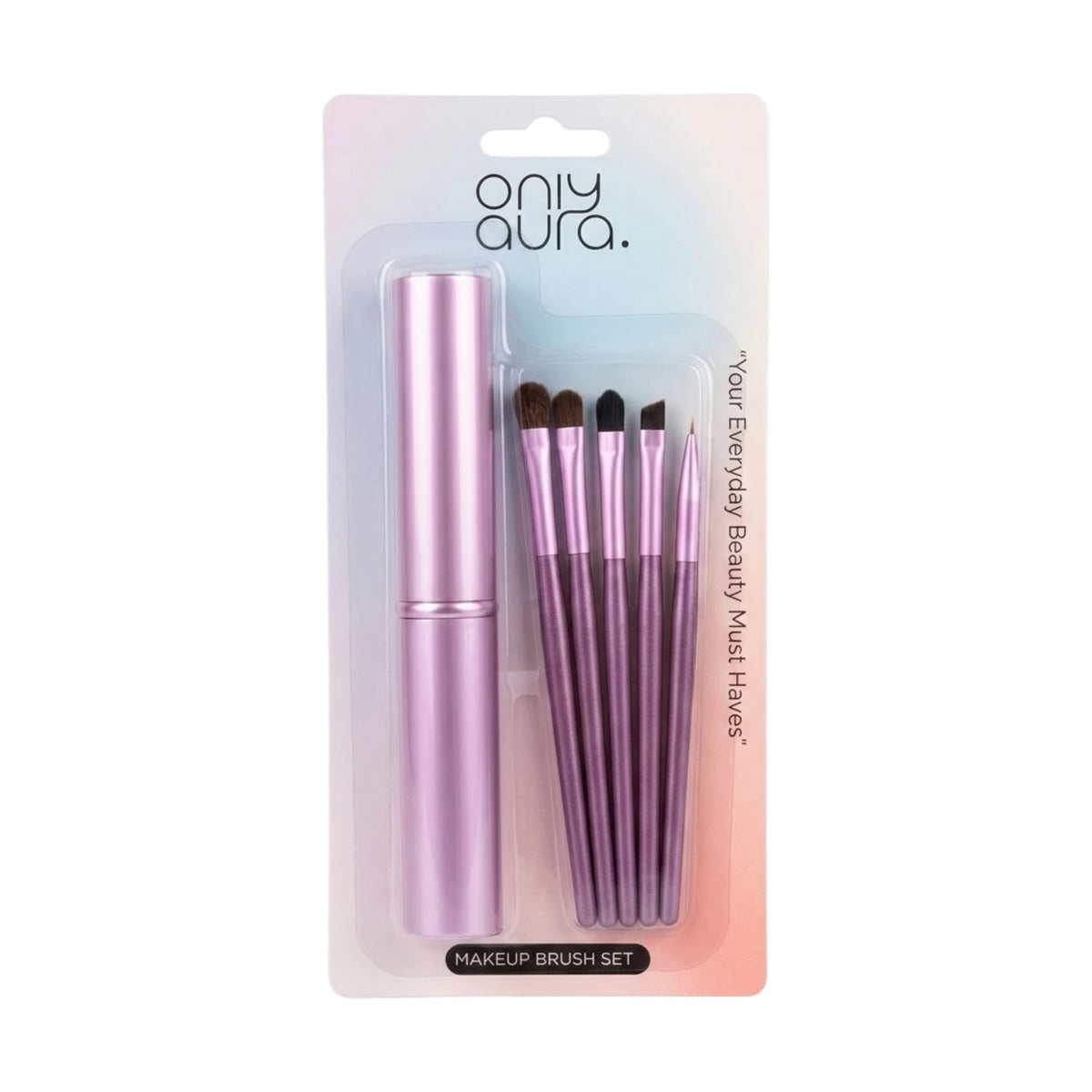 only aura makeup brush set 6in1 hzs003